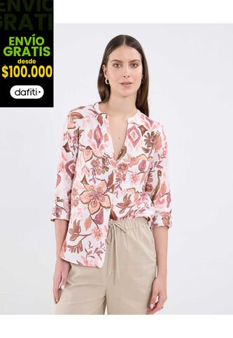 Blusa Para Mujer Manga Larga Color Blanco Marca Patprimo #30123496 Patprimo