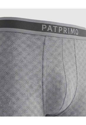 Boxer X1 Para Hombre Filete Medio Color Gris Marca Patprimo #44000513