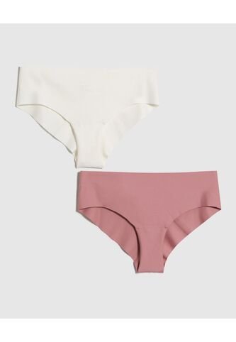 Pack X2 Panty En Microfibra   Para Mujer Surtido Patprimo Patprimo