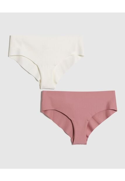 Pack X2 Panty En Microfibra   Para Mujer Surtido Patprimo