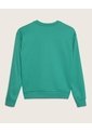 Buzo Cerrado Cuello Redondo Unicolor Con Screen  Infantil Niña Verde Patprimo de Patprimo