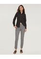 Pantalón Clásico Estampado  Para Mujer Negro Patprimo de Patprimo