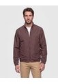 Chaqueta Doble Faz Con Cuello Alto Hombre  Para Hombre Negro Patprimo de Patprimo