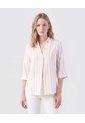 Blusa Mujer Manga Tres Cuartos Pliegue  Para Mujer Negro Patprimo de Patprimo