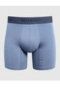 Bóxer Medio En Tono Sólido  X1 Para Hombre Azul Patprimo de Patprimo