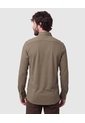 Camisa Unicolor Con Cuello De Botón   Para Hombre Verde Patprimo de Patprimo
