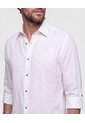 Camisa Unicolor Manga Larga Para Hombre  Para Hombre Negro Patprimo de Patprimo