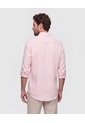 Camisa Unicolor Manga Larga Para Hombre  Para Hombre Negro Patprimo de Patprimo
