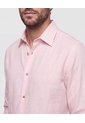 Camisa Unicolor Manga Larga Para Hombre  Para Hombre Negro Patprimo de Patprimo
