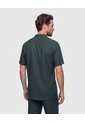 Camisa Cuello Neru Manga Corta Hombre  Para Hombre Negro Patprimo de Patprimo