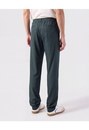 Pantalón Casual Elástico Posterior Hombre Para Hombre Negro Patprimo
