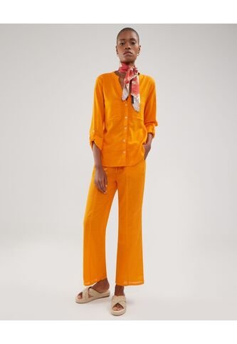 Pantalón Para Mujer  Color Naranja Marca Patprimo #30071846 Patprimo