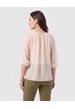 Blusa Cuello Recogido Transparente Mujer  Para Mujer Negro Patprimo de Patprimo