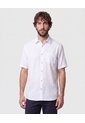 Camisa Manga Corta Texturizada   Para Hombre Blanco Patprimo de Patprimo