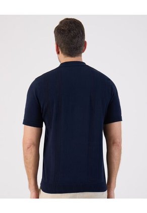 Polo Para Hombre Cuello Tejido Sin Bolsillo Color Azul Marca Patprimo #44112789