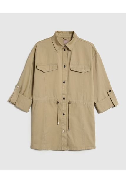 Chaqueta Para Mujer Desestructurada Color Café Marca Patprimo #14080144