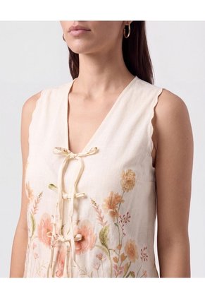 Blusa Sisa Con Cierre De Lazos Mujer  Para Mujer Negro Patprimo