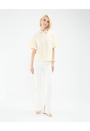 Camisa Para Mujer Manga Corta Color Amarillo  Marca Patprimo #30010669