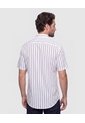 Camisa Manga Corta A Rayas Para Hombre  Para Hombre Negro Patprimo de Patprimo