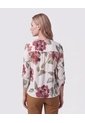Blusa Cuello En V Con Manga 3/4 Mujer  Para Mujer Negro Patprimo de Patprimo