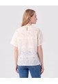 Blusa Ojalillo Manga Corta Mujer  Para Mujer Negro Patprimo de Patprimo