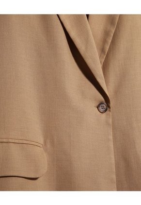 Chaleco Para Mujer  Color Camel Marca Patprimo #14250005