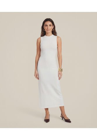 Vestido  Para Mujer M/Sisa Largo Color Blanco Marca Patprimo #30171110 Patprimo