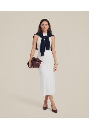 Vestido  Para Mujer M/Sisa Largo Color Blanco Marca Patprimo #30171110