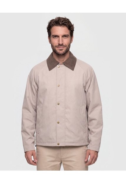 Chaqueta Cuello Pana Con Botones Hombre  Para Hombre Negro Patprimo