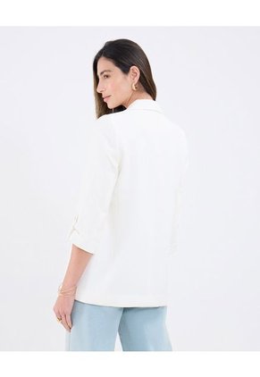 Blazer Para Mujer  Color Blanco Marca Patprimo #30400140
