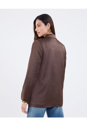 Blazer Para Mujer  Color Café Marca Patprimo #30400143