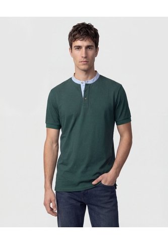 Polo Con Cuello Neru Y Pechera Hombre  Para Hombre Negro Patprimo Patprimo