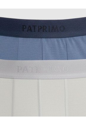 Boxer X2 Para Hombre Fleat Seamer Largo Color Negro Marca Patprimo #44000529