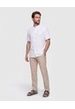 Camisa Cuello Mao Unicolor Para Hombre  Para Hombre Negro Patprimo de Patprimo