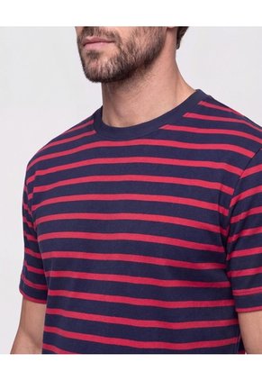Camiseta Cuello Redondo Manga Corta Hombre Para Hombre Negro Patprimo