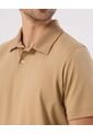 Polo  Para Hombre Cuello Maquina Sin Bolsillo Color Café Marca Patprimo #44112729 de Patprimo