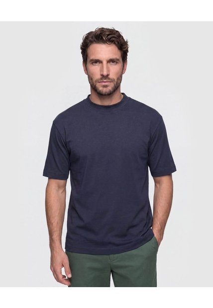 Camiseta Cuello Redondo Manga Corta Hombre  Para Hombre Negro Patprimo