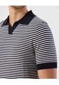 Polo  Para Hombre Cuello Maquina Sin Bolsillo Color Azul Marca Patprimo #44112787 de Patprimo