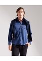 Camisa Para Hombre Manga Larga Sin Bolsillo Cuello Italiano Color Azul Rey Marca Patprimo #44012575 de Patprimo