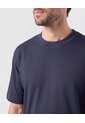 Camiseta Cuello Redondo Manga Corta Hombre  Para Hombre Negro Patprimo de Patprimo