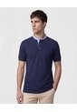Polo Con Cuello Neru Y Pechera Hombre  Para Hombre Negro Patprimo de Patprimo