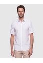 Camisa Manga Corta Clásica Para Hombre  Para Hombre Negro Patprimo de Patprimo