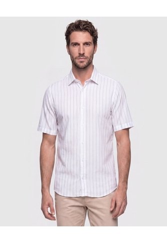 Camisa Manga Corta Clásica Para Hombre  Para Hombre Negro Patprimo Patprimo