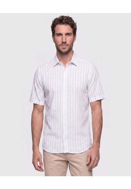 Camisa Manga Corta Clásica Para Hombre  Para Hombre Negro Patprimo