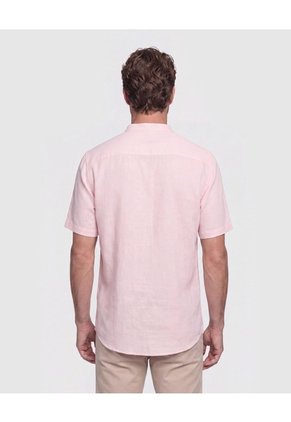 Camisa Cuello Mao Unicolor Para Hombre Para Hombre Negro Patprimo