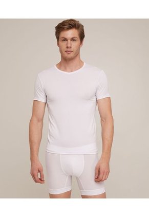 Camiseta Interior Manga Corta Hombre Patprimo Blanco 44020028-10104