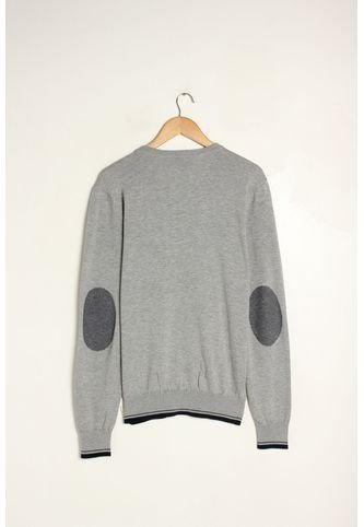 Saco Cuello V Hombre Patprimo Gris 44330182-1258 Patprimo