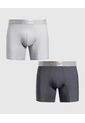 Set X2 Bóxers Largos Con Textura Microperforada  X2 Para Hombre Surtido Patprimo de Patprimo