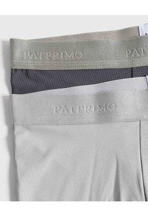 Set X2 Bóxers Largos Con Textura Microperforada  X2 Para Hombre Surtido Patprimo