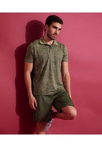 Polo Cuello Tejido Sin Bolsillo Hombre Patprimo Verde 44112374-555 Patprimo